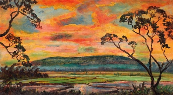 Landscape by S. Djuprijany