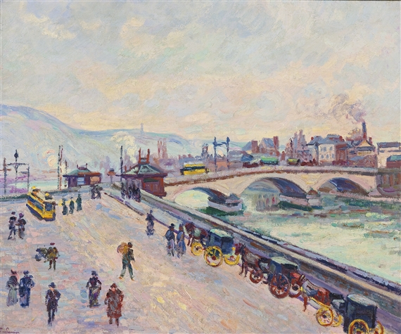 ROUEN by Armand Guillaumin, circa 1880-1890