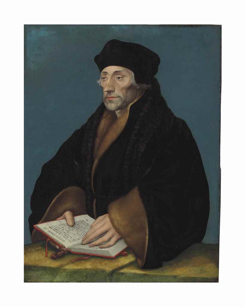 Hans Holbein the Younger Erasmus of Rotterdam MutualArt