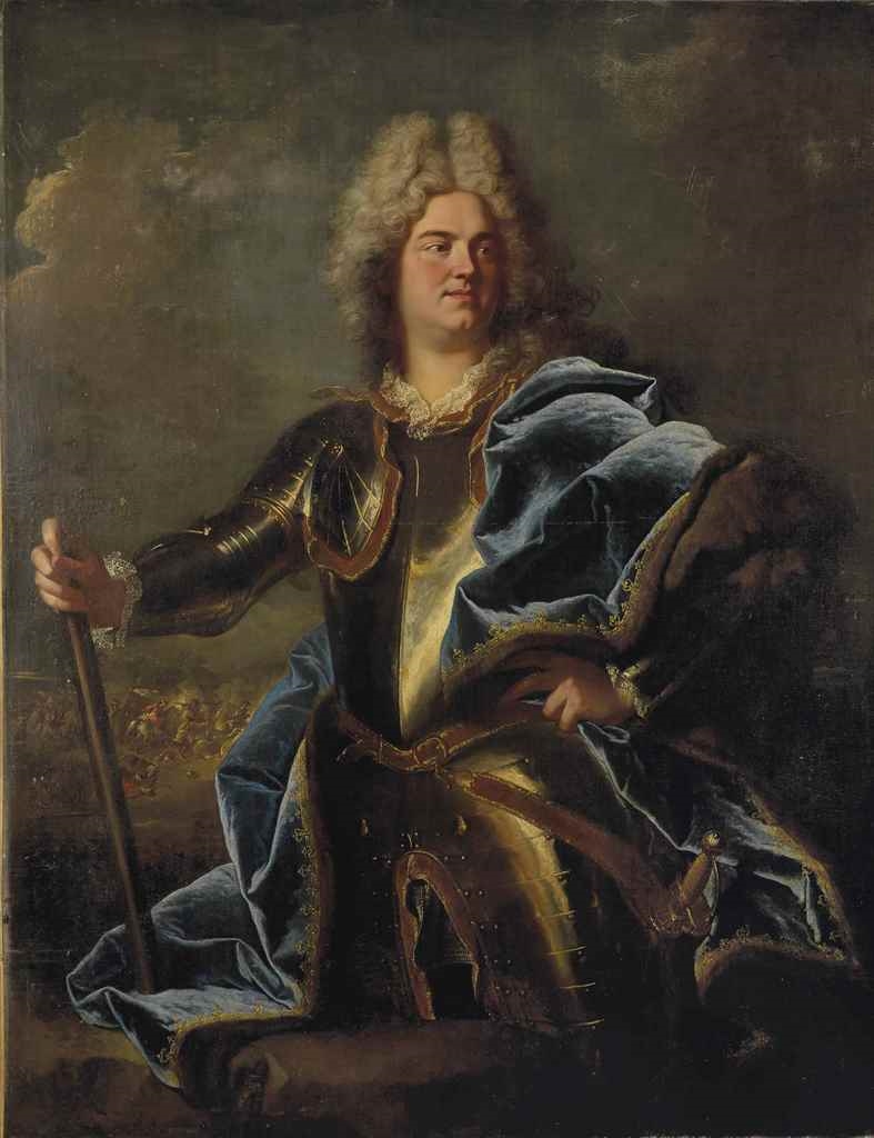 Hyacinthe Rigaud | Portrait of a man, traditionally identified as ...