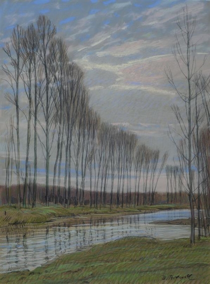 Rheinau landscape - Werner Behrendt