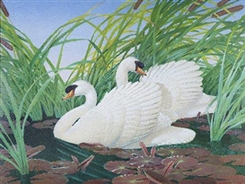 Birds of a feather, Audubon and Menaboni exhibit in Atlanta, Rome