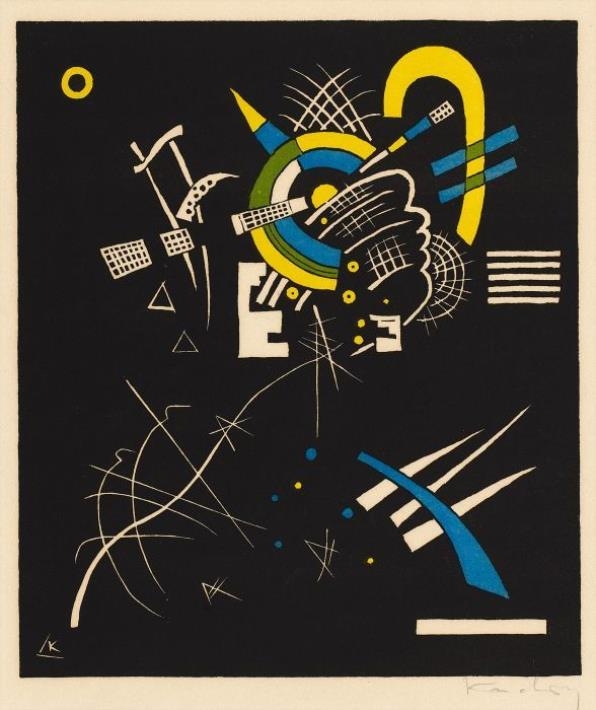Small Worlds VII by Wassily Kandinsky, 1922