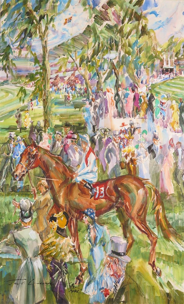 Jack Lawrence Miller | Ascot (1986) | MutualArt