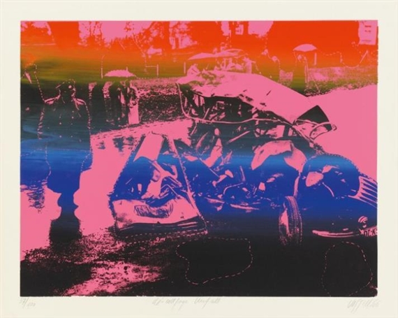 de-coll / age accident by Wolf Vostell, 1966