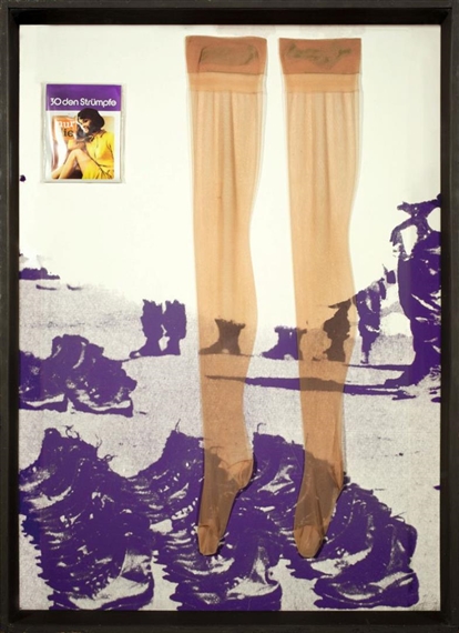 Nur die 2 by Wolf Vostell, 1968