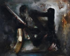 Artwork by Fang Ding, The Memory Of Bronze, Made of oil on canvas