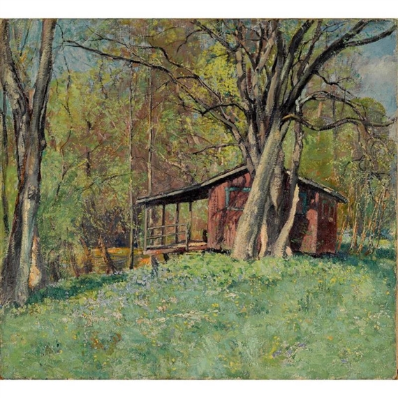 RED CABIN by Roy Cleveland Nuse