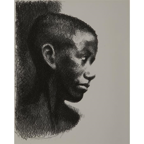 Ronnie by Ernest Crichlow, circa  1952