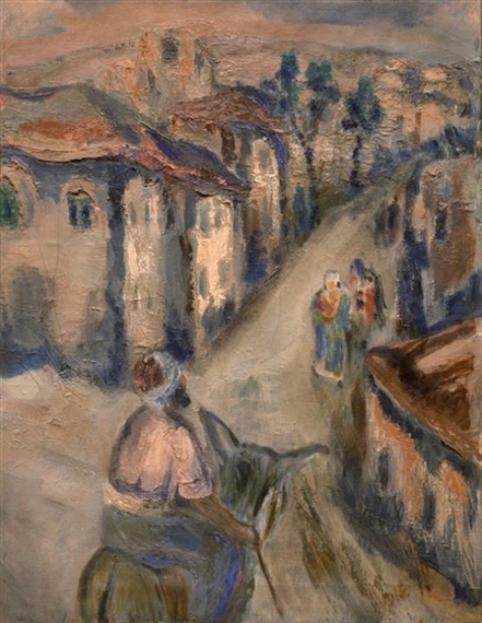 Riding on a Donkey by Shmuel Levy Ophel