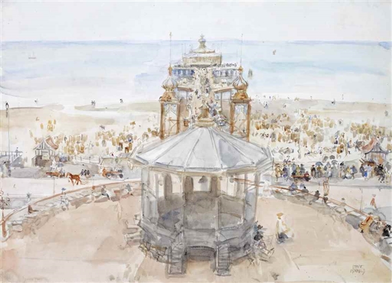 A bustling day at the Pier of Scheveningen