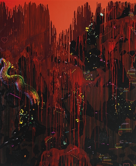 LOVE IS BEST WHEN STILL ALIVE by Fiona Rae, 2012