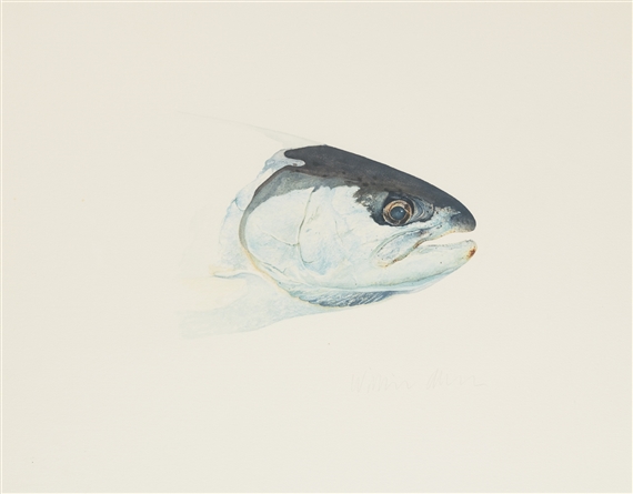 FRESH STEELHEAD - GUALLA by William Allan, 1972