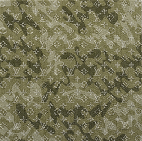 green louis vuitton pattern