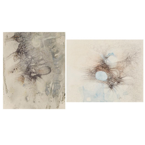 Fred Deux | Ensemble de 2 oeuvres sur papier (1961 - 1965) | MutualArt