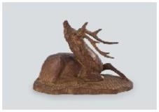 Deer by Kosho Hashimoto