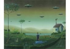 La Brouette bleue - Michel Naze