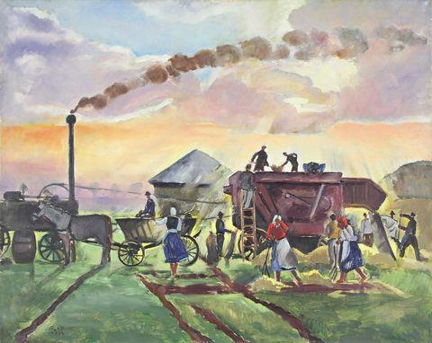 ERNTE by József Bató, 1923