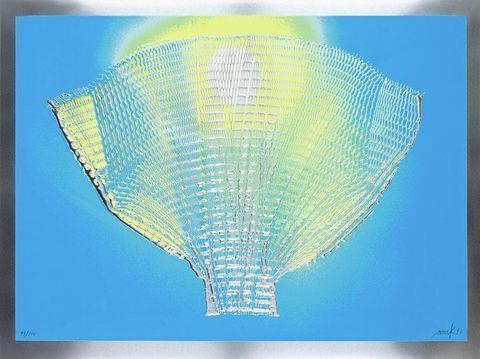 FARBFLÜGEL by Heinz Mack, 1972