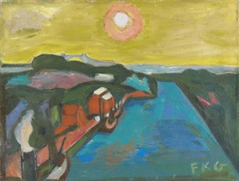 Der Kanal - Friedrich Karl Gotsch