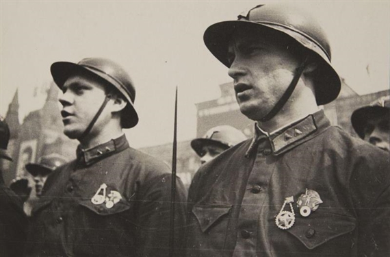 Parade Moscow by Georgi Zelma, 1933