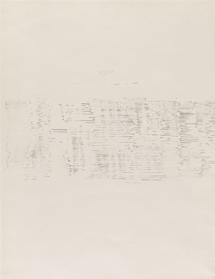 Ohne Titel by Heinz Mack, 1960