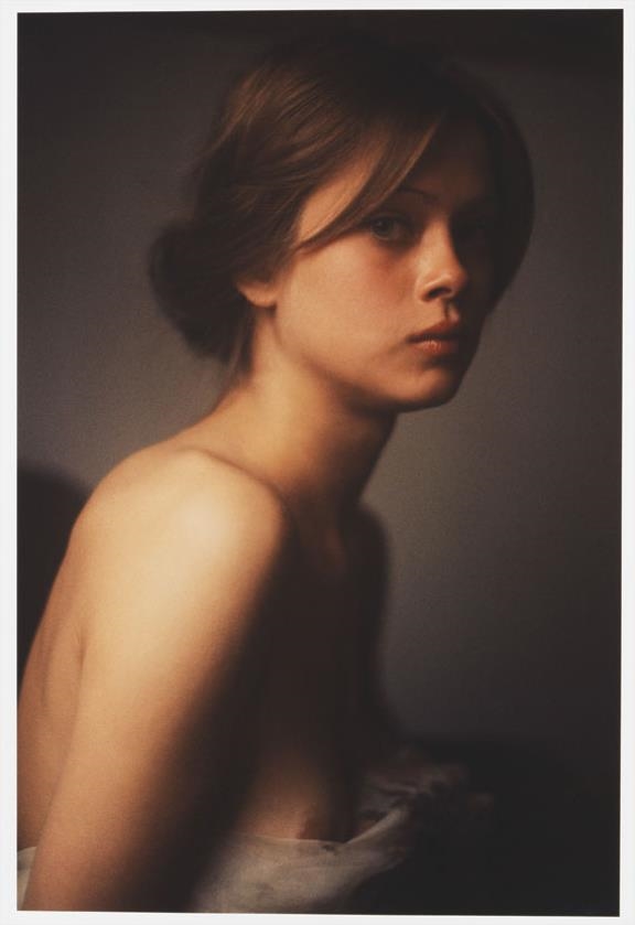 Artwork by David Hamilton, La Muse, Made of Photography. Lambda color print