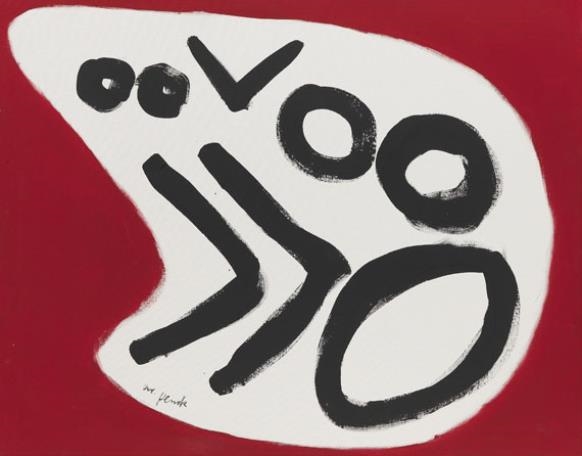 A.R. Penck | Der Schritt a yx2 3 (1990s) | MutualArt