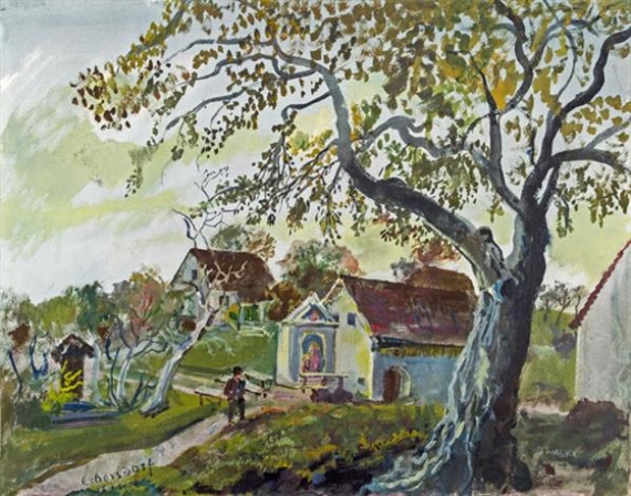 Erbersdorf by Oskar Laske, 1940