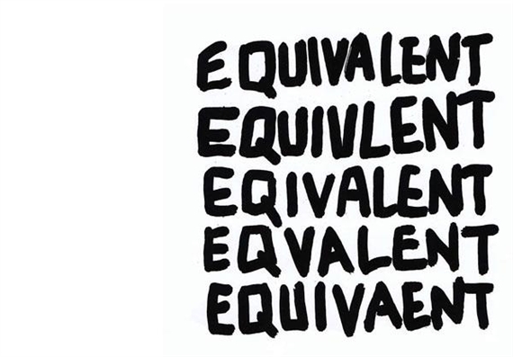 (MES) EQUIVALENCE(S) CURATIVE(S)  - Galerie Eva Meyer