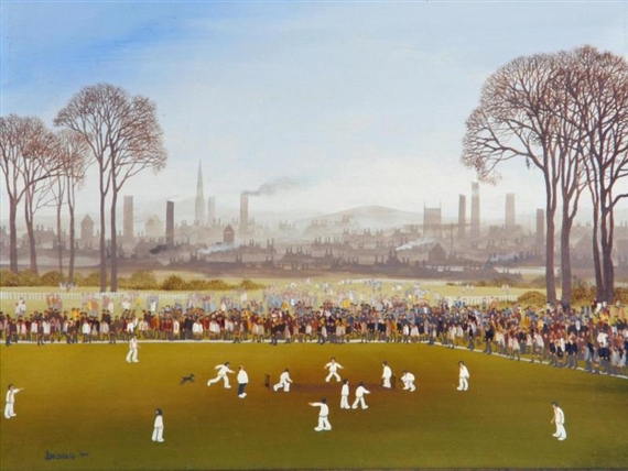 Watching the Yorkshire Cricket Team