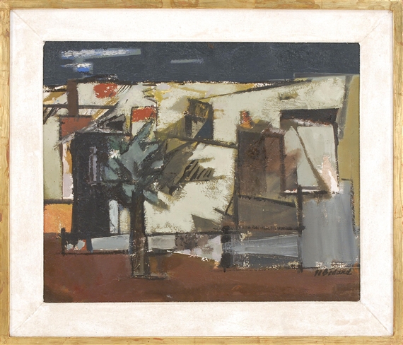 Affiche D'exposition Jean-Claude Bédard, Galerie Franka Berndt Paris 1987, Art Contemporain