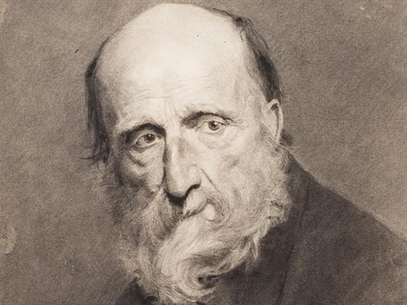 Old Man by Ludwig von Hofmann, 1884