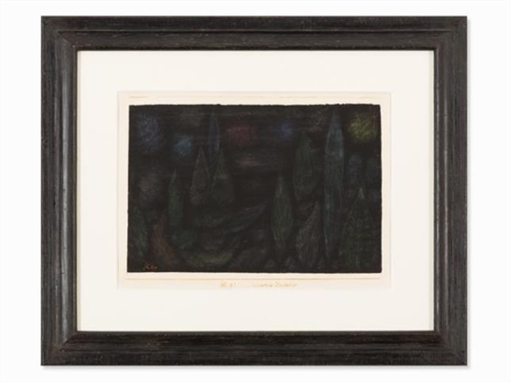 Nocturnal Landscape by Paul Klee, 1937