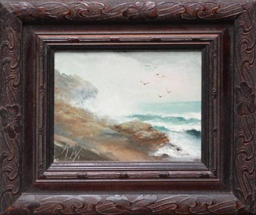 R. Willis | 2 Works: Seascapes | MutualArt