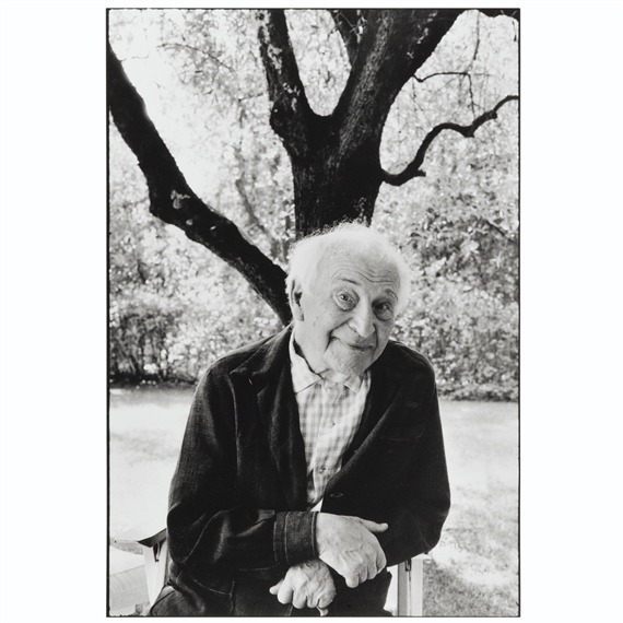 MARC CHAGALL by Martine Franck, 1980