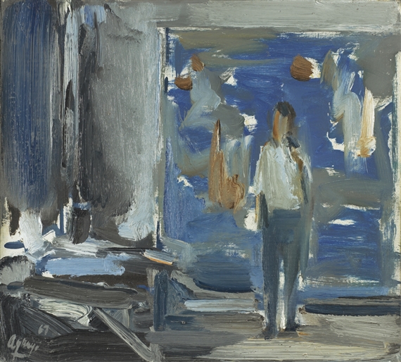 ETUDE POUR L'ATELIER AUX ORANGES by Fermin Aguayo, 1967