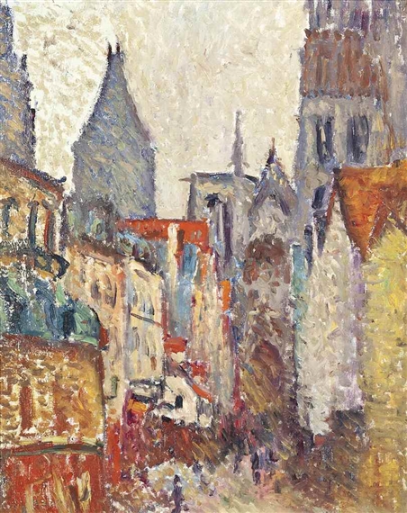 Rouen by Narcisse Guilbert