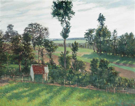 Environs de Clamart by Armand Guillaumin, 1873