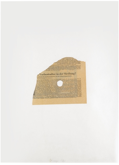 UNTITLED by Joseph Beuys, 1961