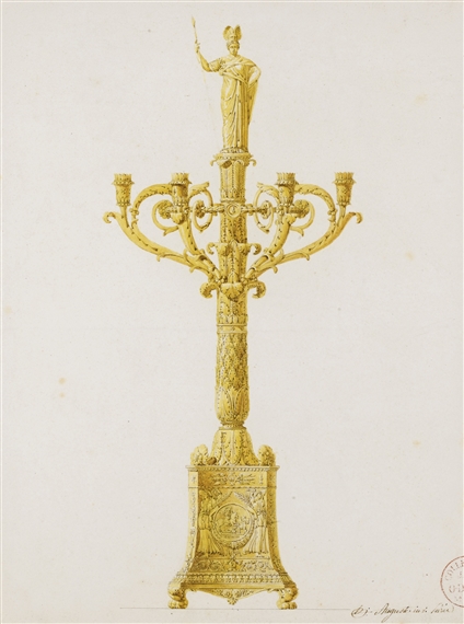 A CANDELABRUM by Charles Percier