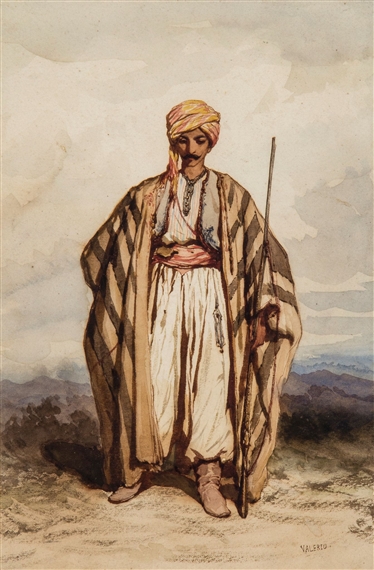 Théodore Valerio | Bashi Bazouk de l'armée du Danube (1856) | MutualArt