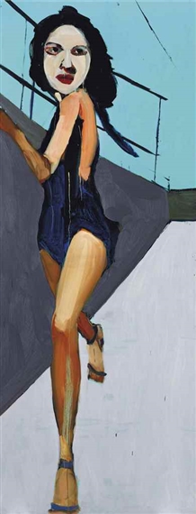 Walking Woman by Chantal Joffe, 2004