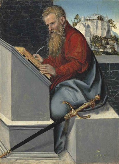 Saint Paul by Lucas Cranach the Younger, 1547