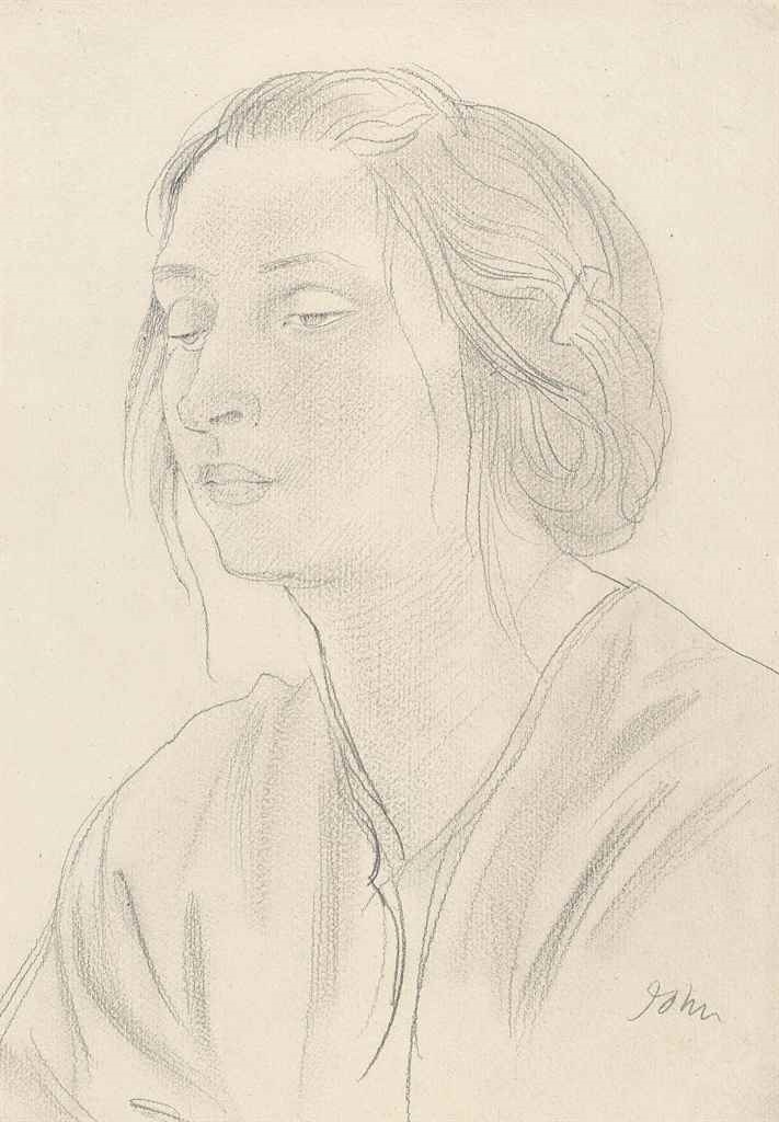 Augustus Edwin John La Gitana (1922) MutualArt