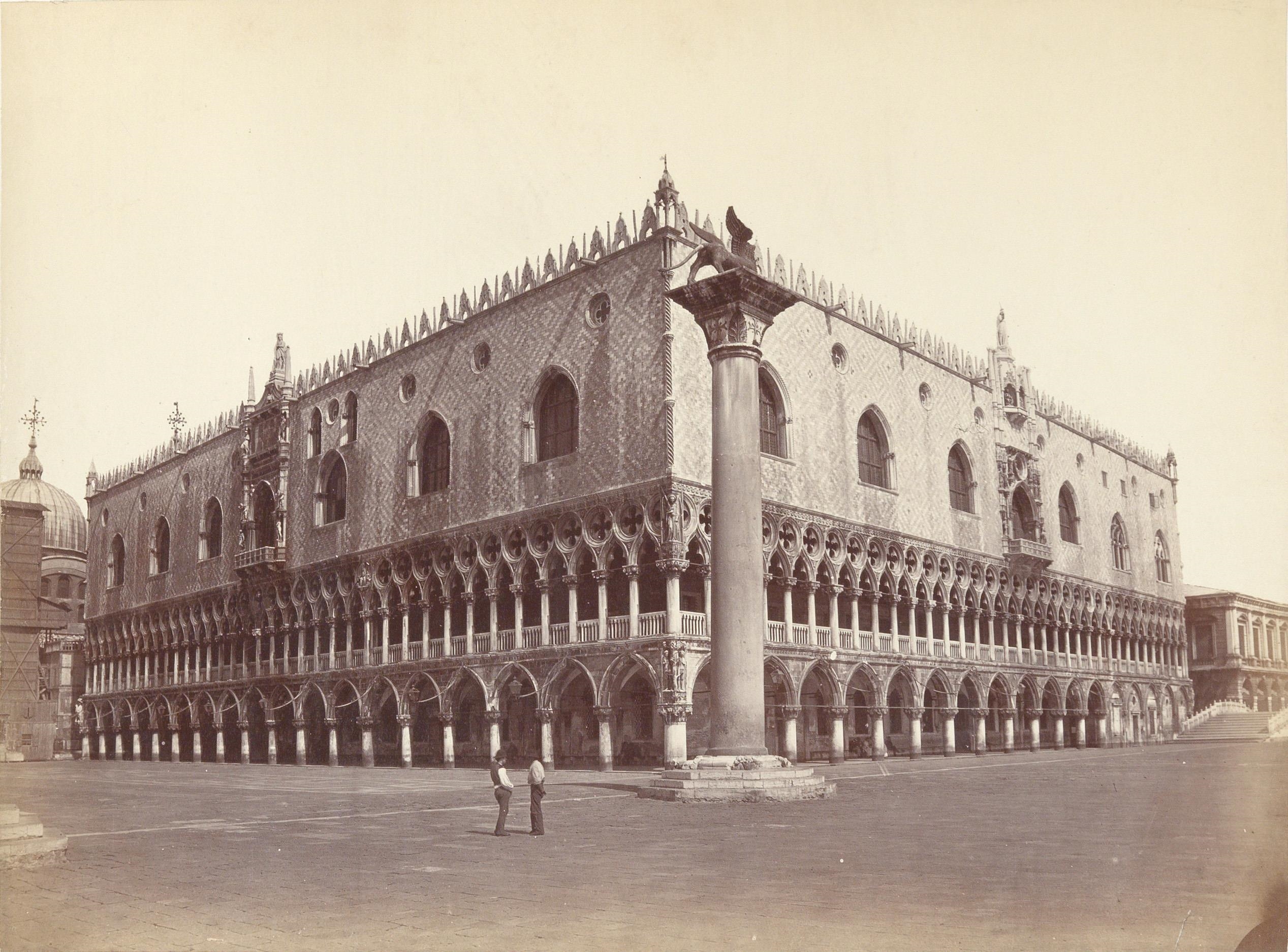 Artwork by Carlo Ponti, 5 Views of Venice, Made of Albumen