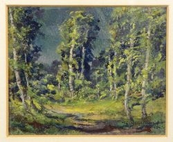 Birch Grove by František Myslivec, 1962