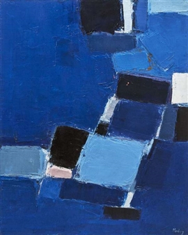 Composition in Blue - Peter Kinley