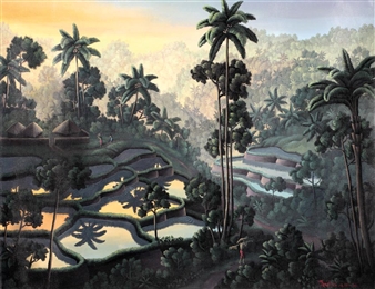 Pagi Hari Di Bali - Ga Dewi Monalisa