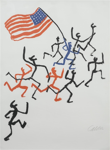 Madison Square Boys Club by Alexander Calder, 1974